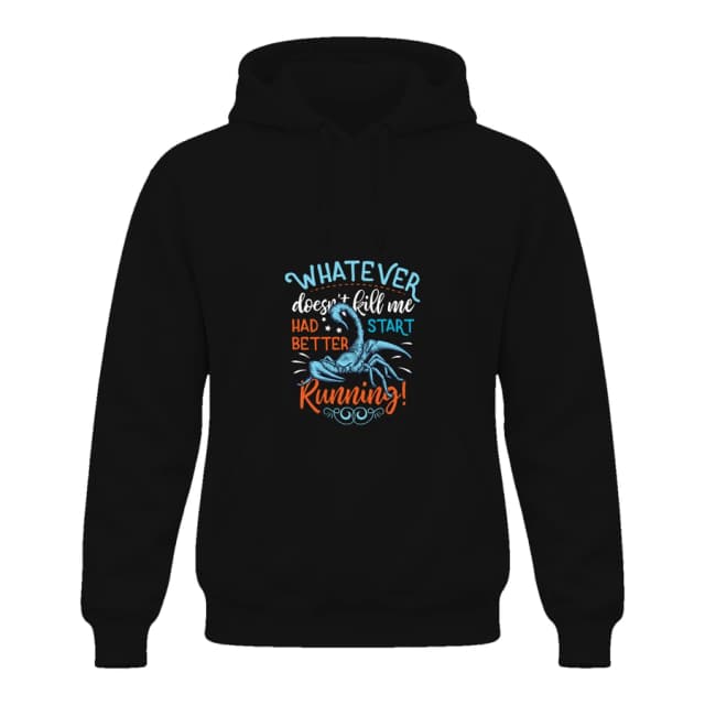 Hoodie — Scorpion · Style mécanique