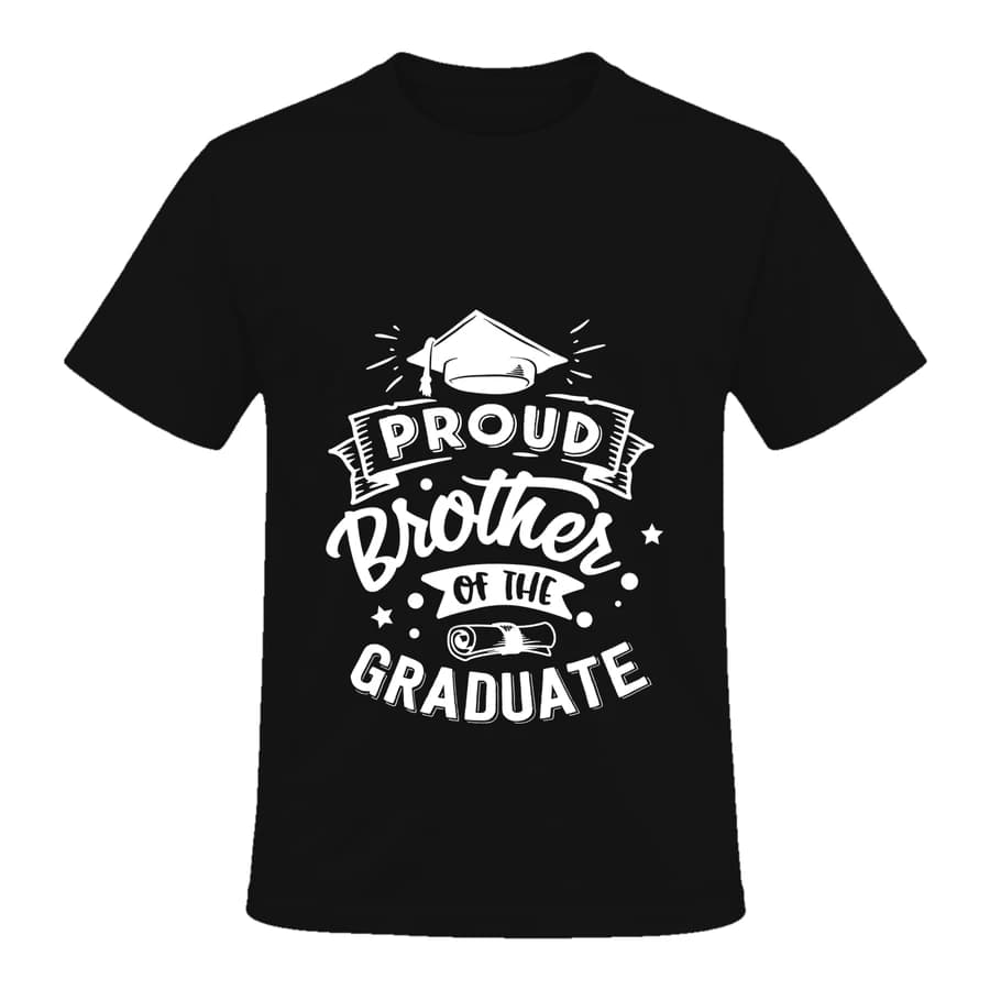 T-shirt — Fierté de famille — الأمام — أسود